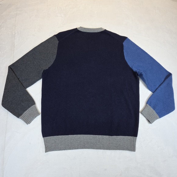 Polo Ralph Lauren Wool Alpaca Color-block Knit Crewneck Sweater Mens XL  Preppy - Picture 4 of 10